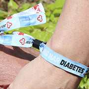 Indlæs billede til gallerivisning Festival-armbånd - &quot;Jeg har diabetes&quot;
