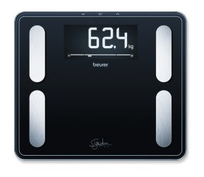 Beurer BF410 kropsanalysevægt - sort – Diabetesforeningens Netbutik