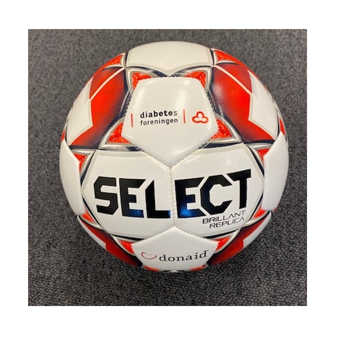 Select Brillian Replica fodbold - Diabetesforeningen